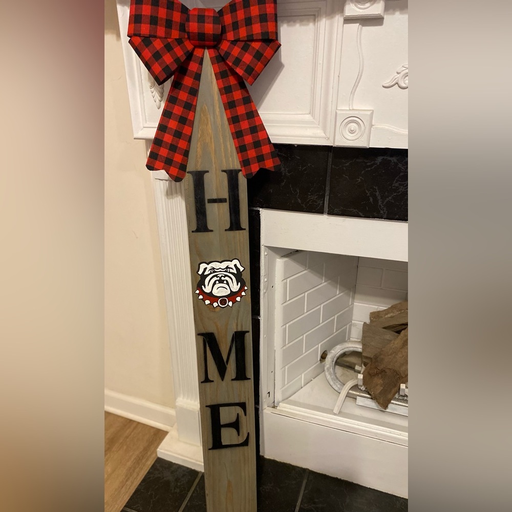 Georgia Bulldogs Home Sign for Inside or Outside